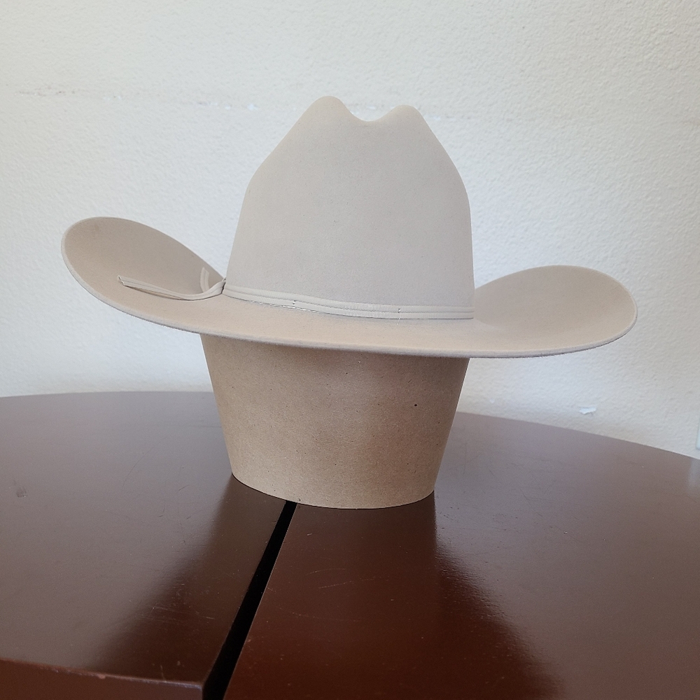 Resistol 4" Brim D4 Ranch Tan 3x Size 6 7/8 Unisex Cowboy Hat 🤠 Best offer.